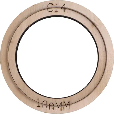 Produktbild von Lederstanze zur Herstellung von Holzsockel, prägnanten Schneidformen aus Kohlenstoffstahl für Scrapbooking