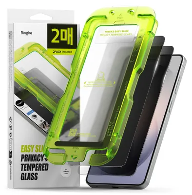 Zdjęcie produktu dla Szkło Prywatyzujące Ringke Easy Slide 2-Pack Galaxy S26 Privacy