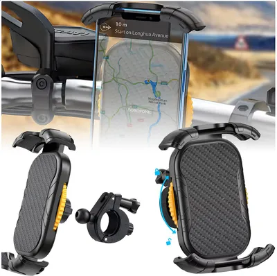 Immagine prodotto di PORTACELLULARE per manubrio a 360 gradi per BICICLETTA e MOTO