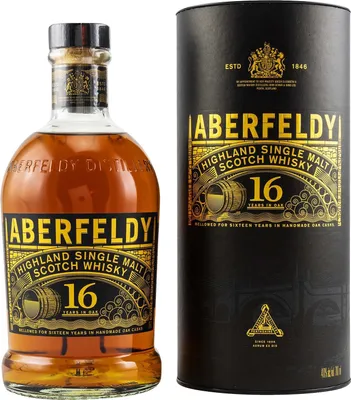 Produktbild von Aberfeldy 16 Jahre Highland Single Malt Scotch Whisky in Geschenkpackung | 40 % vol | 0,7 l