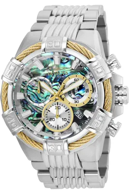 Obrázek produktu pro Invicta Bolt 26539 Pánské Hodinky - Quartz Hnutí - Nerezová Ocel s Vícebarevným Ciferníkem - 51 mm