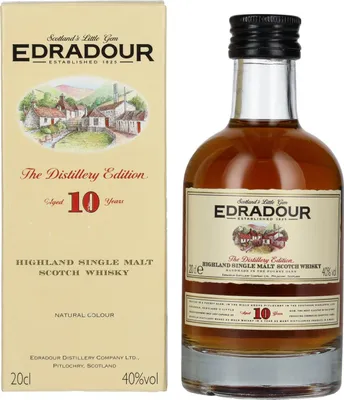 Produktbild von Edradour 10 Years Old 40% Vol. 0,2l in Geschenkbox