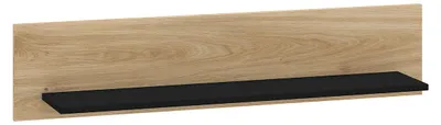 Produktbild von Elara Wandregal Holz und Schwarz
