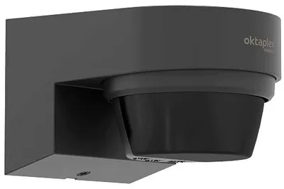 Zdjęcie produktu dla Czujnik ruchu zewnętrzny IP65 natynkowy 14M 240 biały montaż