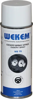 Produktbild von WEKEM WS 75 Cockpitspray Citrus 400 ml