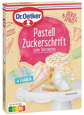 Zdjęcie produktu dla Oetker Cukier Pastelowy do Pisania 0,1 kg