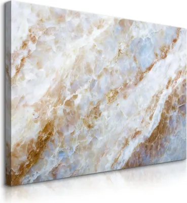 Produktbild von Muralo Leinwandbild Canvas für Schlafzimmer ABSTRAKTION Marmor Moderne Muster Br. 100cm x Hö. 70cm