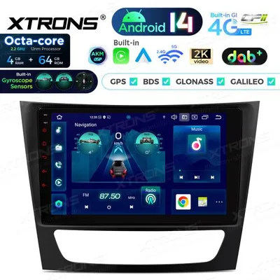 Produktbild von Xtrons PXP94M211GDAB Android Autoradio Mercedes CLS/E-Klasse 9 Zoll DAB+