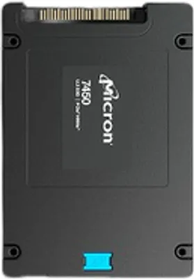 Obrázek produktu pro Micron 7450 PRO - SSD - Enterprise - verschlüsselt - 7680 GB - intern - 2.5" (6.4 cm) - U.3 PCIe 4.0 (NVMe) - TCG Opal Encryption 2.0, Self-Encrypting Drive (SED) - TAA-konform
