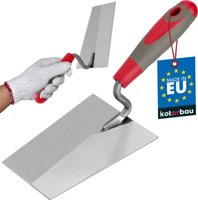Produktbild von KOTARBAU® Professionelle Edelstahl Trapezkelle 160 mm Geschliffen Soft