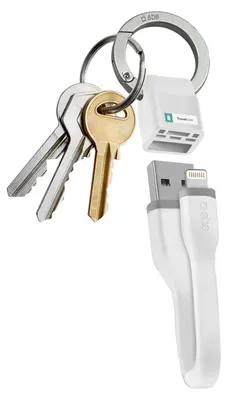 Image de SBS Câble de chargement et de données USB - Lightning avec porte-clés