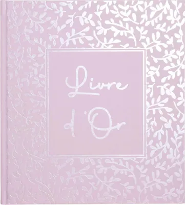 Imagen del producto de EXACOMPTA 47364E, Libro de visitas AutentiK, 190 x 210 mm, color rosa