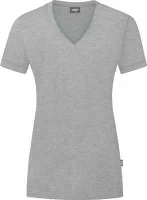 Produktbild von JAKO Damen T-Shirt Organic, Farbe:hellgrau meliert, Größe:34
