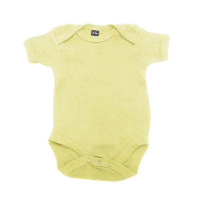 Image de Body pour bébé Babybugz BC131 (3-6 mois (56-62)) (jaune clair)