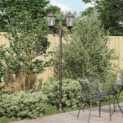 Immagine prodotto di vidaXL Lampada da giardino bronzo 68 x 20 x 235 cm alluminio e vetro