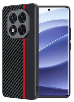 Image de Coque de protection pour Xiaomi Redmi Note 14 Pro 5G / Poco X7 5G, résistante aux rayures, aux chocs, avec protection pour l'appareil photo, en fibre de carbone