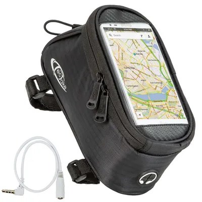 Produktbild von tectake® Fahrradtasche mit Rahmenbefestigung Zusätzliche Spannseil-Sicherung
