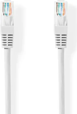 Zdjęcie produktu dla Nedis CCGT85100WT75, 7,5 m, Cat5e, U/UTP (UTP), RJ-45, RJ-45, Biały