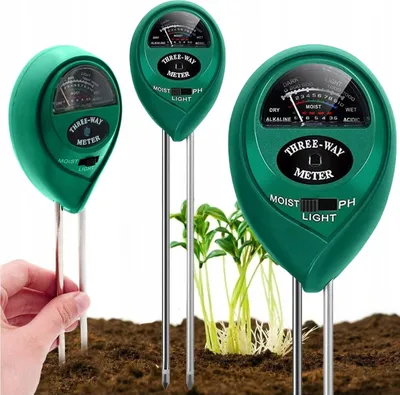 Produktbild von Bodensäuremessgerät 3In1 Ph Licht Feuchtigkeit