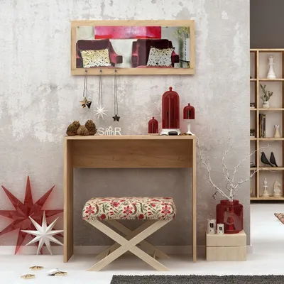 Produktbild von Skye Decor, Cosenza, Anrichte, Eiche, 100 % MELAMINBESCHICHTETE SPANPLATTEN, 80 x 30 x 82 cm