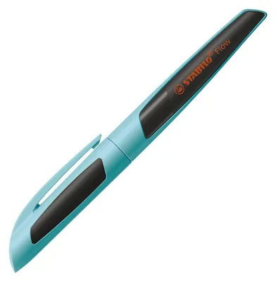 Immagine prodotto di STABILO 5071/1-41 Stilografica STABILO Flow SPORTY M, nero/blu