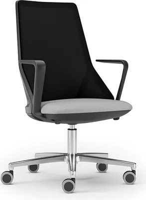 Produktbild von Luxus Schwarz Büro Stühle Modern Polster Stuhl Design Möbel Stühle