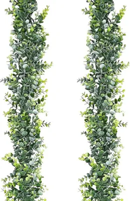 Image de Plantes artificielles d'eucalyptus de 1,8 m, résistantes aux UV, pour la maison