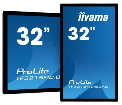 Produktbild von iiyama ProLite TF3215MC-B2AG Computerbildschirm 80 cm (31.5") 1920 x 1080 Pixel Full HD LED Touchscreen Kiosk Schwarz