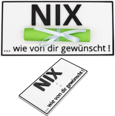Produktbild von Geschenkidee Geburtstag Weihnachten Gutschein Geburtstagskarte Weihnachtskarte
