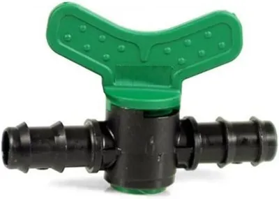 Imagen del producto de Conector para riego por goteo, 10 unidades, 16 mm, de plástico, para jardín