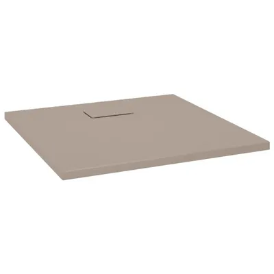 Produktbild von vidaXL Duschwanne SMC Braun 80x80 cm