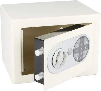 Produktbild von Tresor 17 (Türschloss: mit PIN-Code Tastatur, Farbe: weiß) Türschloss: mit PIN-Code Tastatur Farbe: weiß