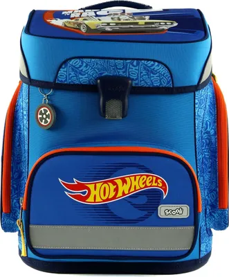 Produktbild von Scooli EasyFit Schulranzen-Set 5-teilig Hot Wheels blau