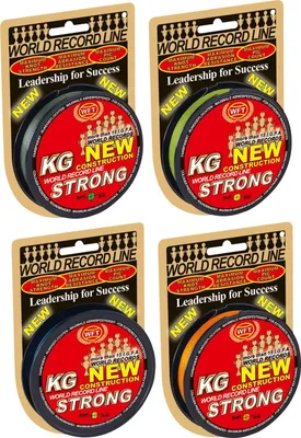 Produktbild von WFT KG STRONG Schnur 300m 0,22mm 32kg, Farbe:Orange