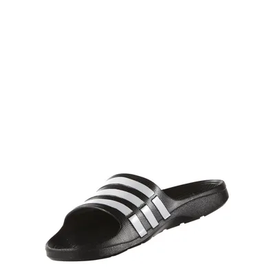 Produktbild von adidas Duramo Slide Badelatschen schwarz/weiß/schwarz 36 2/3 (UK 4)