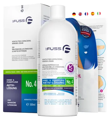 Imagen del producto de Removedor de piel muerta líquido, 500 ml, para manos y pies