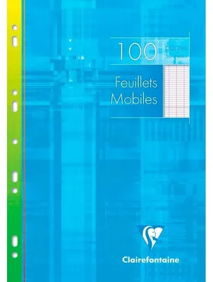 Image de Clairefontaine Pochettes pour classeurs à anneaux A4 F-Lin 50Fl