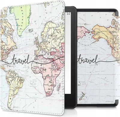 Produktbild von kwmobile Klapphülle kompatibel mit Amazon Kindle Paperwhite 11. Generation 2021 Hülle - Flipcase für Kindle Paperwhite Hülle mit Magnetverschluss -