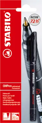Produktbild von STABILO Folienstift - OHPen universal - permanent fein - Einzelstift - schwarz schwarz
