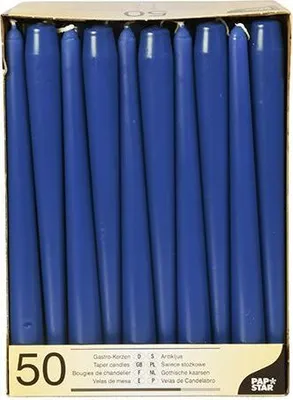Produktbild von Leuchterkerzen Ø 2,2 cm · 25 cm dunkelblau
