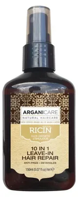 Produktbild von Arganicare 3701120001263, Haaröl, 150 ml, Unisex, Arganöl, Aqua (Water), Propylene Glycol, Argania Spinosa (Argan) Kernel Oil, Cetyl Alcohol, Stearyl..., 1 Stück(e)