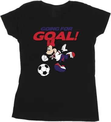 Produktbild von Disney - "Going For Goal" T-Shirt für Damen BI33508 (XXL) (Schwarz)
