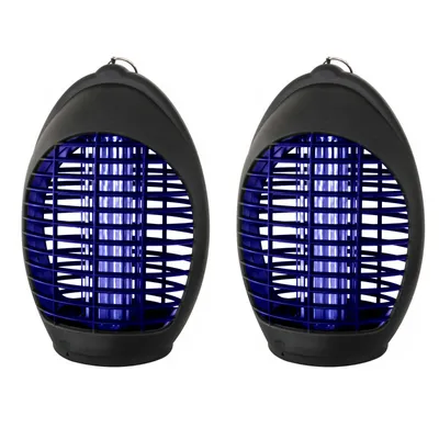 Produktbild von 2er Set UV Insektenvernichter Insektenfalle Elektrisch Insekten Schutz Elektrischer Insektenkiller Licht Fliegenfalle Mückenlampe Fliegenfänger