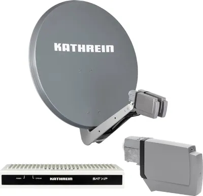 Produktbild von Kathrein CAS 90 gr Sat-Antenne multifeedfähig graphit (grau) - 8 Teiln. SAT-IP