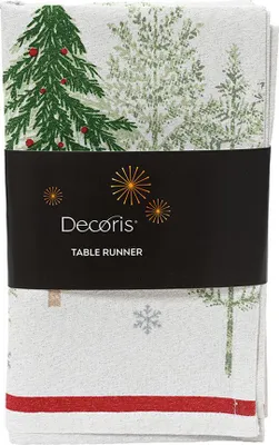 Produktbild von Weihnachtlicher Tischläufer aus Baumwolle 30 x 0,10 x 150 cm