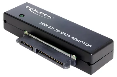 Produktbild von DELOCK Converter USB 3.0 ext.> SATA 22 Pin 6 Gb/s