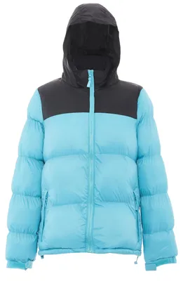 Image de Jika, veste matelassée doublée, turquoise et noir, taille M