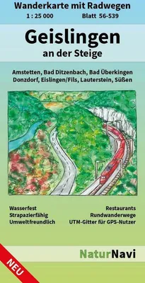 Obrázok produktu pre Geislingen an der Steige 1 : 25 000