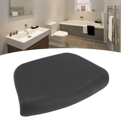 Productafbeelding van Zacht zitkussen - Polyurethanbadmassagekussen - Hoofdkussen - Neksteun - Antislip zuignappen - Vermoeidheidsverlichting - 26 x 15 cm