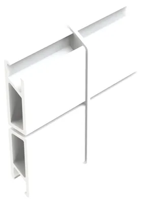 Produktbild von OSMO Alu-CLADDING Rhombus B Verbinder Weiß
